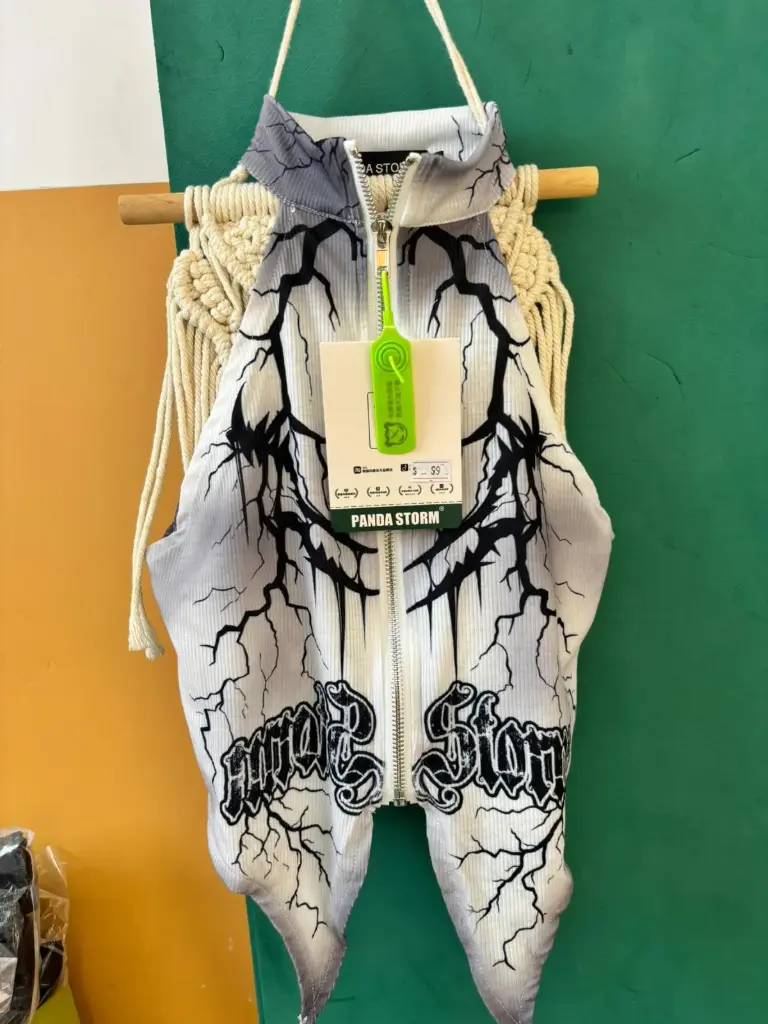 Panda Storm 銀灰閃電外套